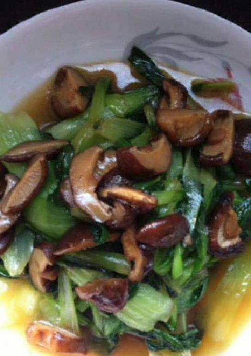 美味健康，香菇小油菜料理大全（家常做法，营养美食一次拥有）