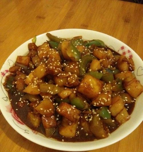 家常菜之土豆豆腐烧茄子（健康美味，家庭必备）