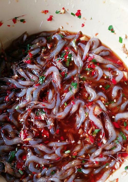 四物醋醉虾的制作方法（传统美食，营养丰富，家常好味）