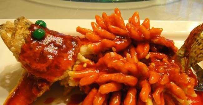 松鼠醋鱼的制作方法（传统美味，健康绿色）