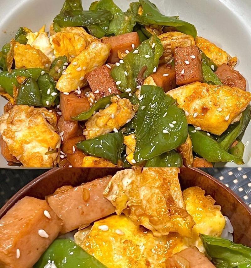 午餐肉炒蛋的做法（快捷美味的家常菜）