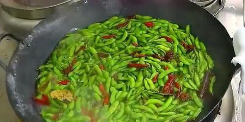 十三香卤水毛豆的做法（简单易学，香味十足）