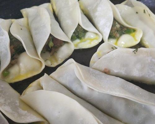 美味三鲜煎饺（自制饺子皮，手工包馅，简单易学）