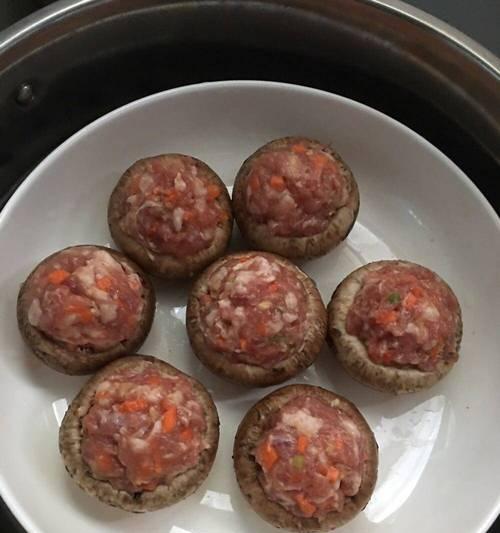 美食秘籍（家常菜谱，简单易学！香菇酿肉末口感绝佳）