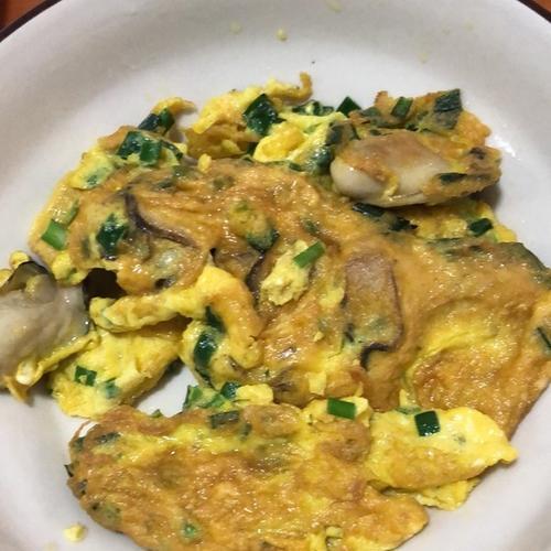 美味生蚝炒鸡蛋（以生蚝为主料的家常美食）