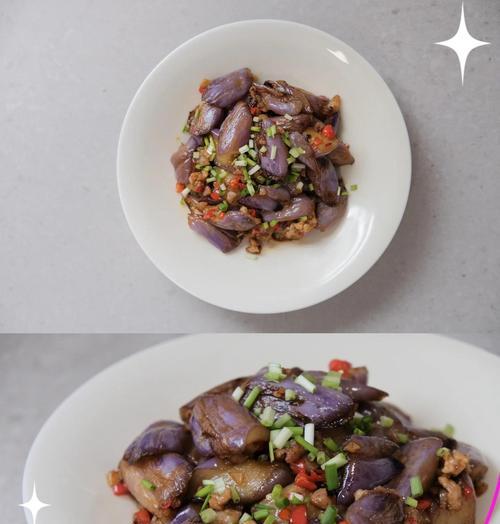 瘦肉豆角烧茄子（健康餐桌上的美味佳肴）