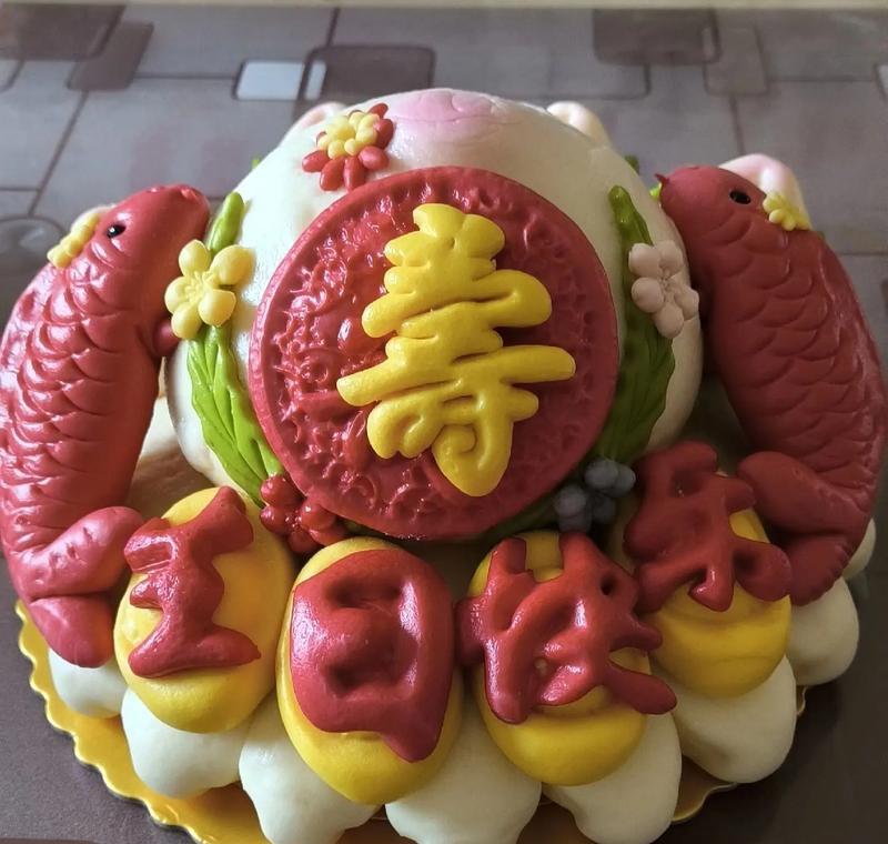 金鱼馒头，蒸蒸日上的美味（手工制作，口感细腻，外形逼真）