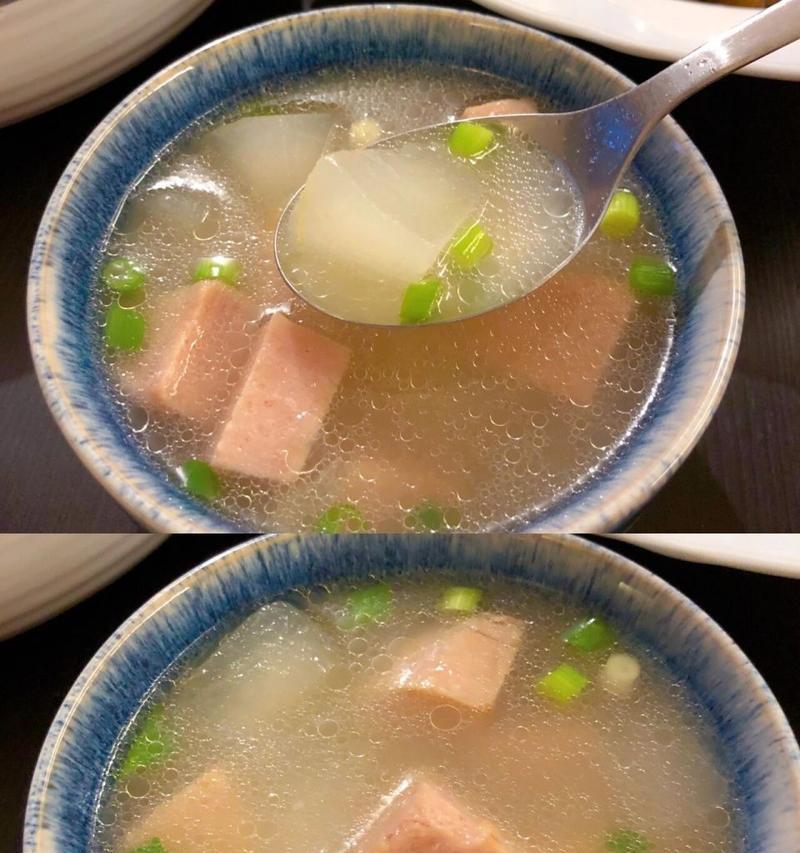 午餐肉蒸冬瓜，清爽美味又营养（打造健康轻食，午餐肉与冬瓜的完美结合）