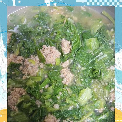 手把手教你做好吃的小白菜烩丸子（家常料理，简单易学！）