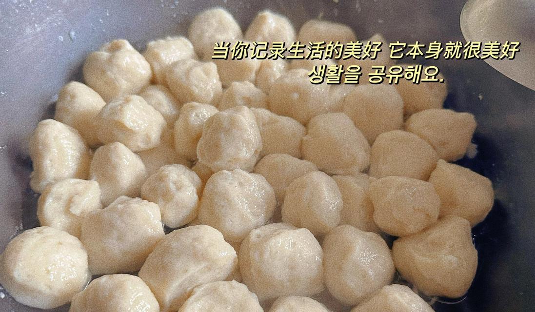 手工鱼圆制作秘籍（掌握制作技巧，享受美味佳肴）