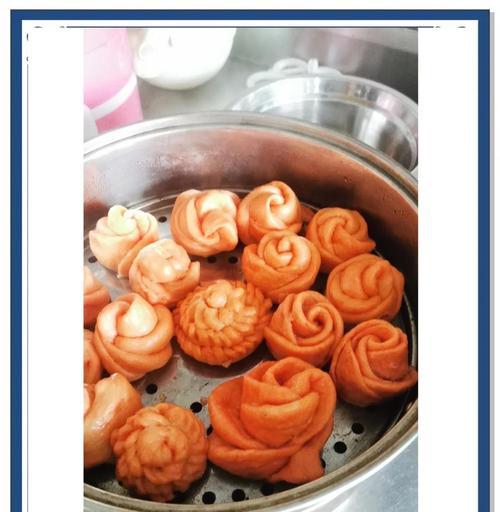 美味又健康的桑葚玫瑰馒头（营养丰富的桑葚与玫瑰花瓣的结合，做出美味的馒头）