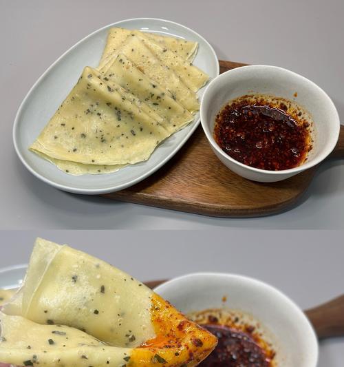 香菜煎饼，美味佳肴的完美组合（教你如何制作口感脆皮、内馅软嫩的香菜煎饼）