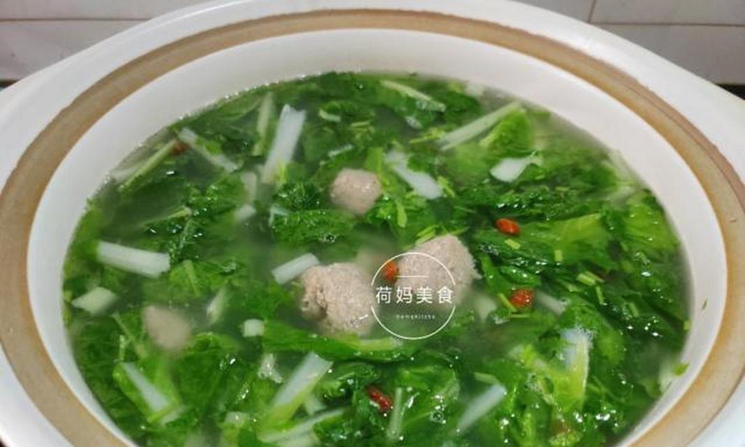美味健康的小白菜烩丸子（让你轻松掌握的做法）