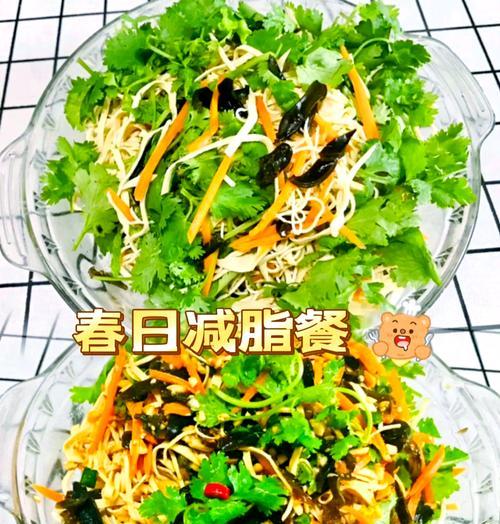 用香菜拌千张，美味又健康（做法简单，营养丰富）