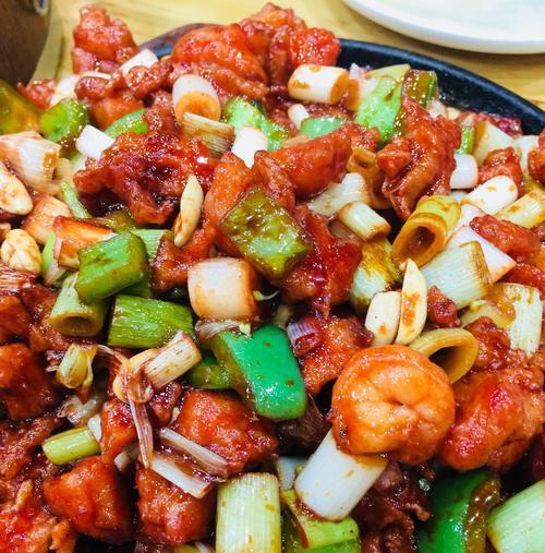 爆炒哈利肉，美味佳肴！