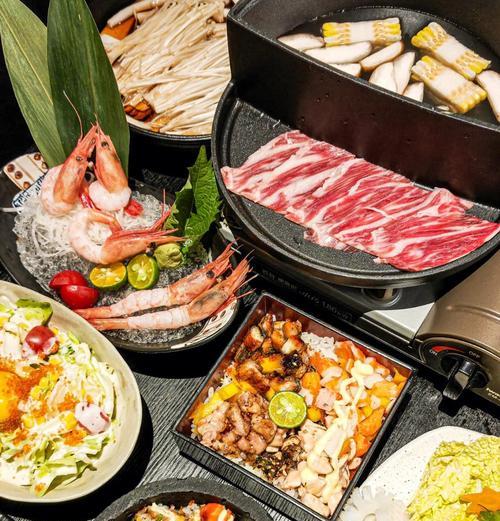 品尝原烤三文鱼散寿司美食之旅（创新美食，美味口感，散寿司，三文鱼，海鲜）