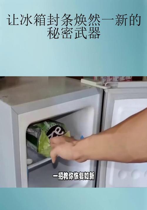 以一招巧洗冰箱封条，轻松清洁家电（冰箱清洁小技巧，省时又省力/巧用酒精清洗冰箱封条）