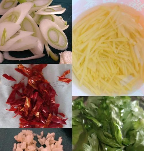 香脆洋芋片炒肉丝（健康美味，家常好菜）