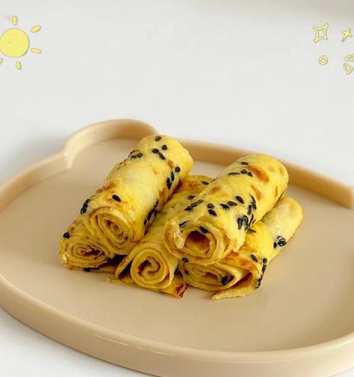 五彩蛋卷，口感多样的美食佳品（用色彩缔造美味，用创意演绎营养）